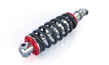 Şok emici yay sönümleyicisi 3d