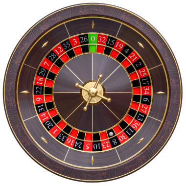 Kumarhane ruleti 3D şeffaf arkaplan