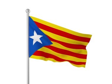 Katalan ayrılıkçı bayrak