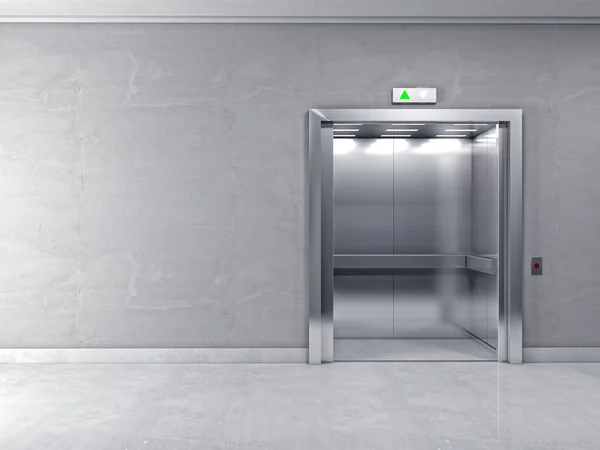 3d 现代电梯 — 图库照片