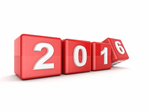 2016 new year — Stock Photo, Image