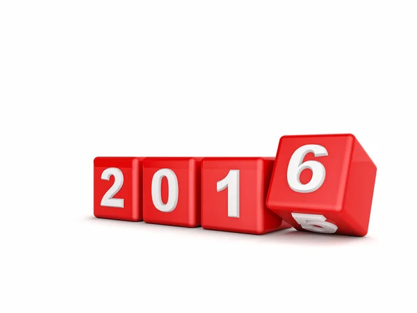 2016 new year — Stock Photo, Image