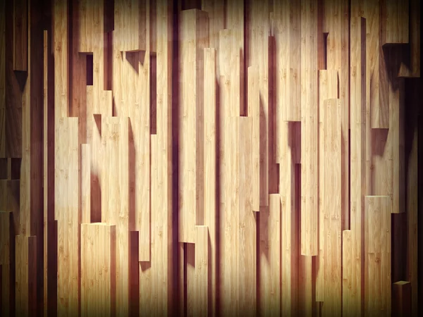 Geometrische 3D-Wand — Stockfoto