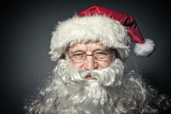 Santa claus portret — Stockfoto