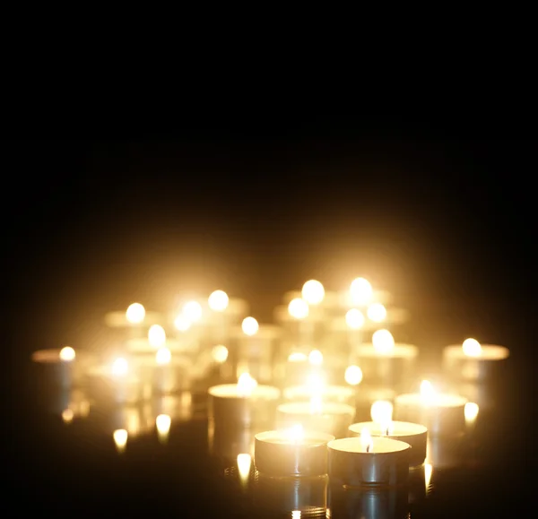 Candle in the dark — Stock Photo © jukai5 91814252
