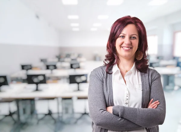 Woman teacher portrait — Stock Photo, Image