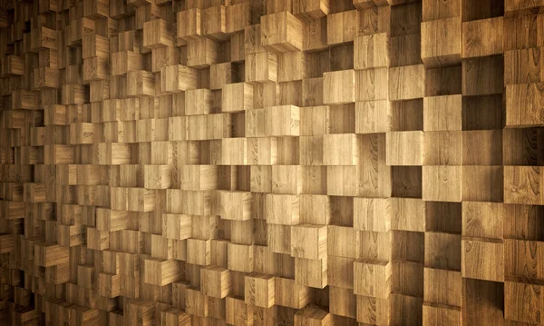 Wood geometric background — Stock Photo, Image