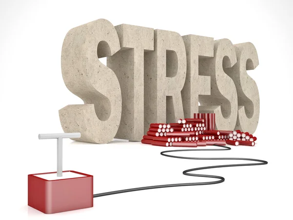 Soluzione per lo stress — Foto Stock