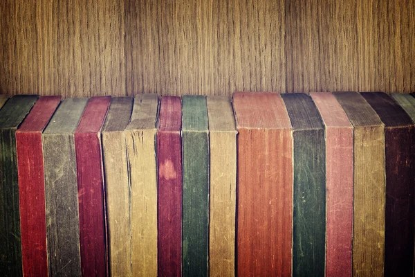 Vintage books background — Stock Photo, Image