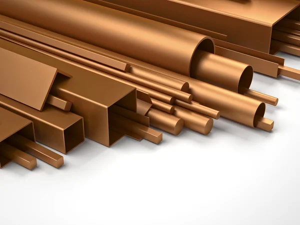 Metal copper part — Stock Photo, Image