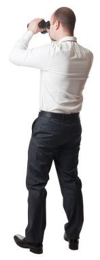 Dürbünlü adam.