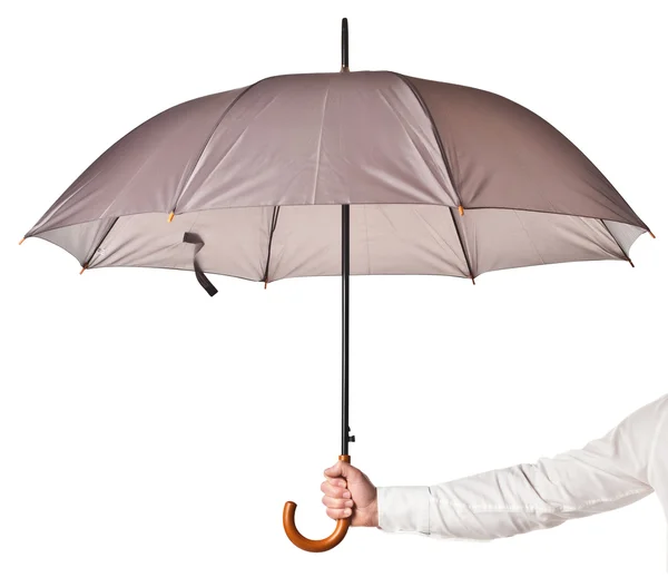 Hand hold umbrella — Stock Photo, Image