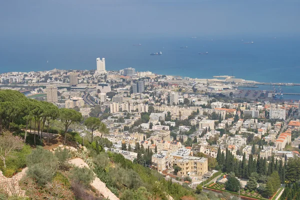 Puerto marítimo de Haifa — Foto de Stock
