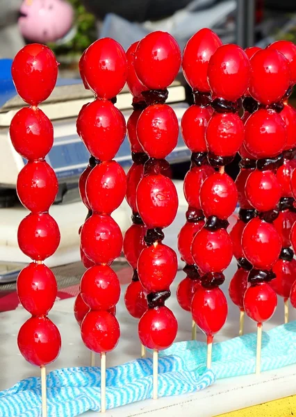 Cherry Tomaten geglazuurd met suiker — Stockfoto