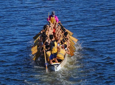 2016 Dragon Boat Festivali için hazırlanıyor