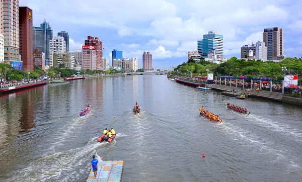 The 2016 Dragon Boat Festival in Taiwan — Stock Photo, Image