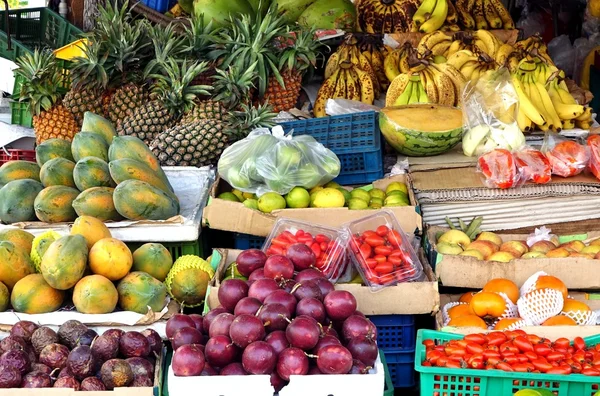 Angolo negozio di frutta locale a Taiwan — Foto Stock