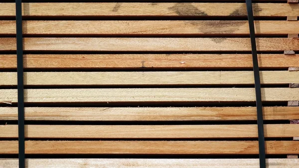 Holzbohlen stapeln — Stockfoto