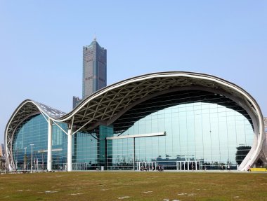 Kaohsiung sergi merkezi ve Tuntex Kulesi