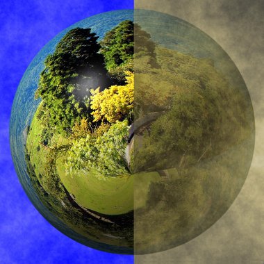 Kirli Earth karşı temiz dünya