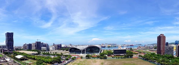 Panorama do porto de kaohsiung — Fotografia de Stock
