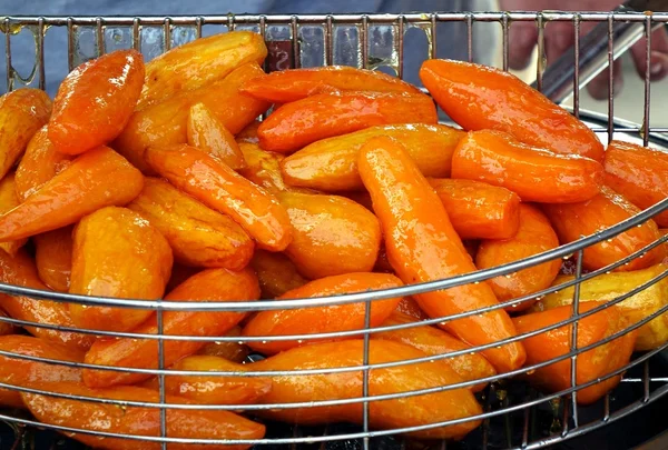 Sugar Glazed Sweet Potatoes — Stock Photo, Image