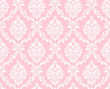 vektör sorunsuz çiçek damask desenli