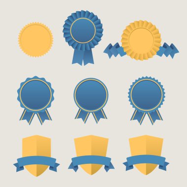 Hanedan amblemi kalkanlar Ödülleri şeritler