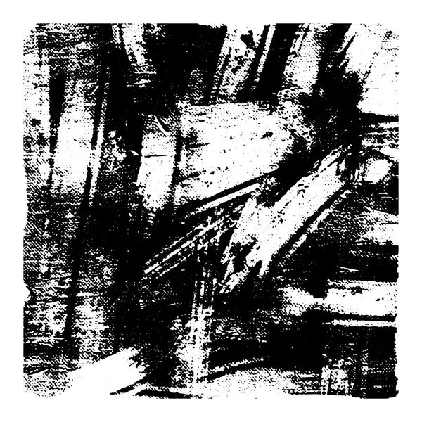 Texture grunge vectorielle noire et blanche — Image vectorielle