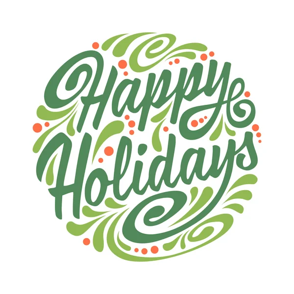 Happy holidays, Royalty-free Happy holidays Vector Images &amp; Drawings | Depositphotos®