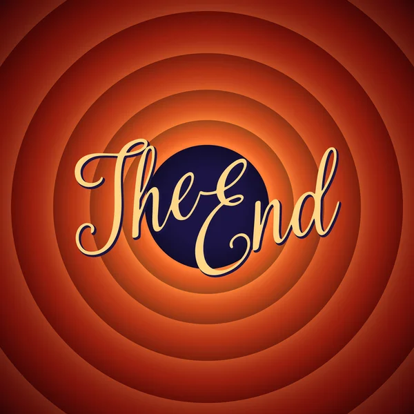 Filmin son ekranı. Son