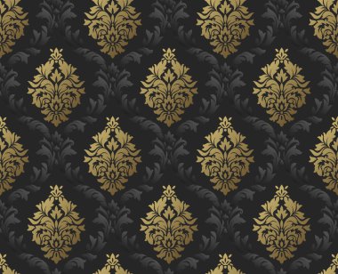 vektörsüz damaske deseni
