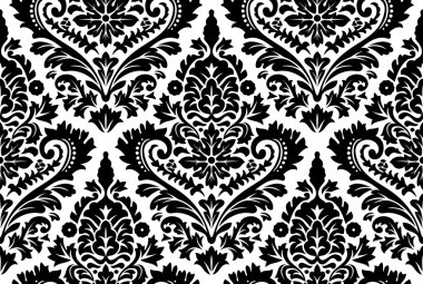 vektörsüz damaske deseni