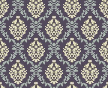 vektörsüz damaske deseni