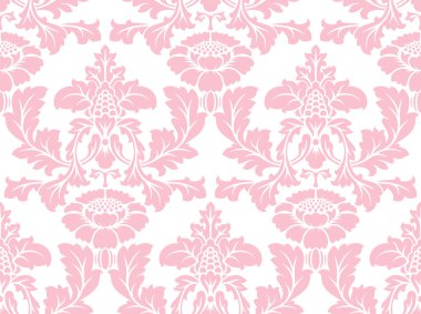 vektörsüz damaske deseni