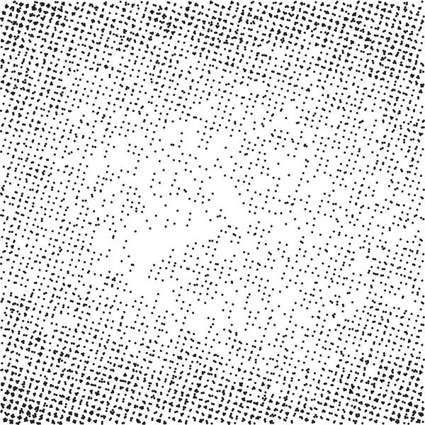 Radial Gradient Halftone Dots Background — Stock Vector