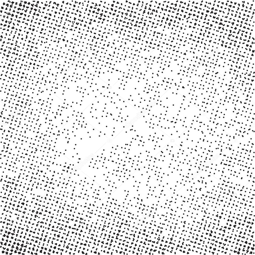 Radial Gradient Halftone Dots Background