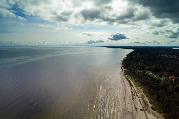 ラトビア、リガの海岸湾. — ストック写真