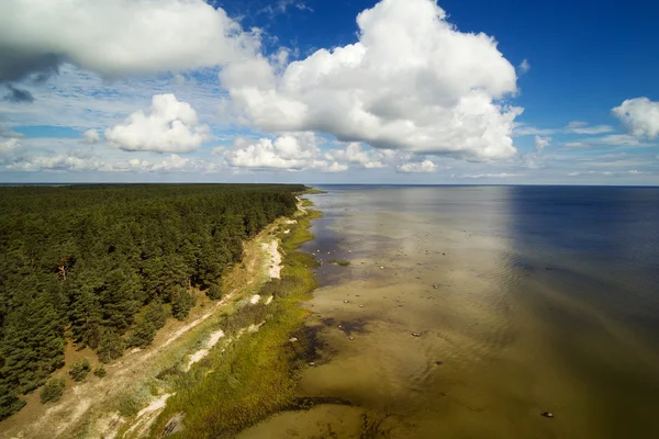 拉脱维亚里加海岸海湾. — 图库照片