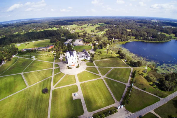 Basilica av antagandet, Aglona, Lettland. — Stockfoto