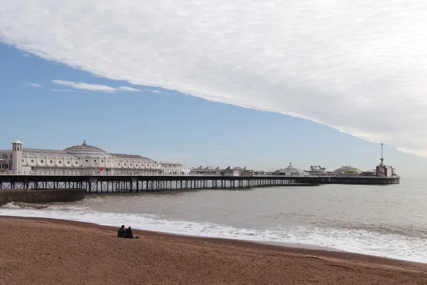 Bridgton pier, Inglaterra . — Fotografia de Stock