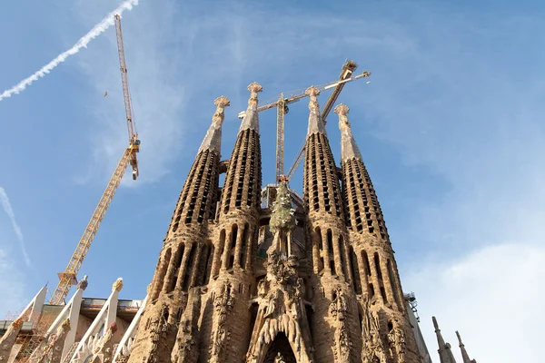 Sagrada familia Kościoła, barcelona, Hiszpania. — Zdjęcie stockowe