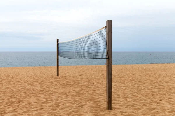 Beachvolleyballnetz. — Stockfoto