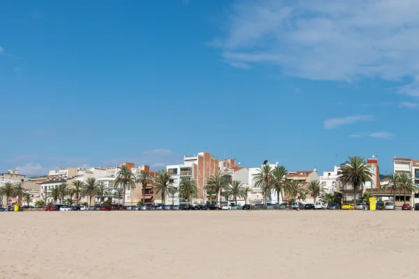 Calella stadt, spanien. — Stockfoto