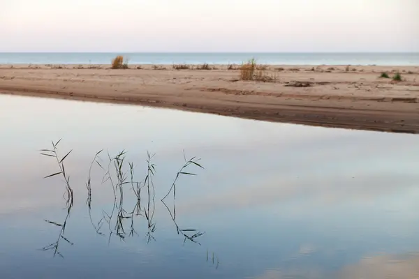 Silent baltic evening. — Stock Photo, Image