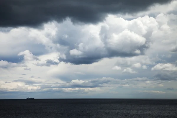 Mer Méditerranée sombre . — Photo