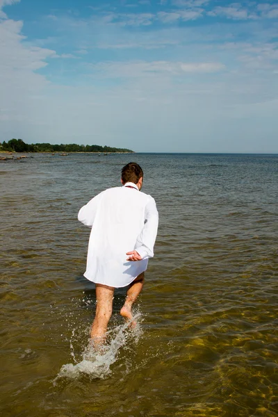 Op zoek naar evenwicht. — Stockfoto