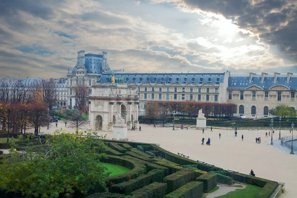 Arco triunfal, Paris, França . — Fotografia de Stock