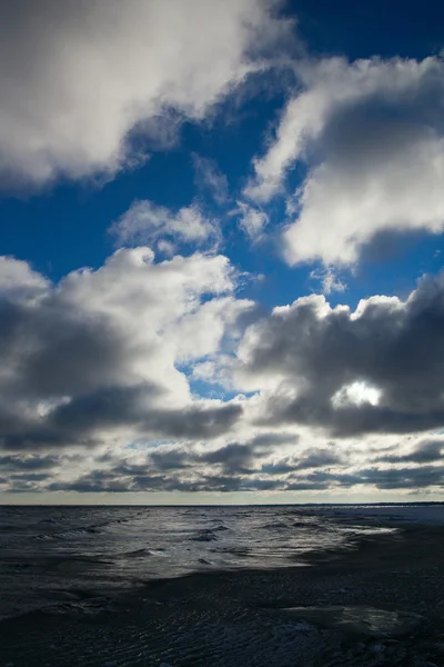 Eisige Ostsee. — Stockfoto