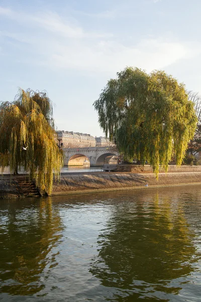 Cite island en París, Francia . — Foto de Stock